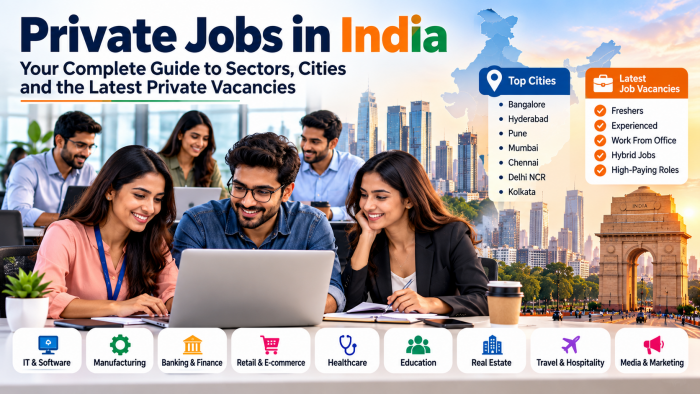 Private Jobs in India: Your Complete Guide to Sectors, Cities and the Latest Private Vacancies